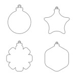 1 Best Ideas For Coloring Christmas Ornaments Printable