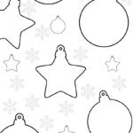 11 Top Christmas Ornament Coloring