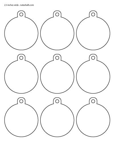 13 Free Printable Christmas Ornament Templates Christmas Ornament 