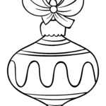 15 Best Free Christmas Printable Ornament Coloring Pages Printablee