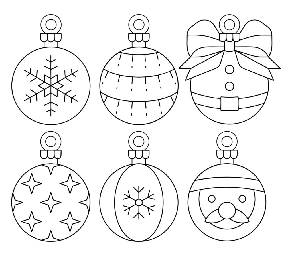 15 Best Free Printable Christmas Ornament Templates Christmas 