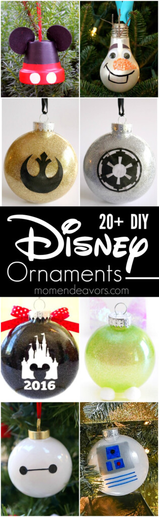 20 BEST DIY Disney Ornaments