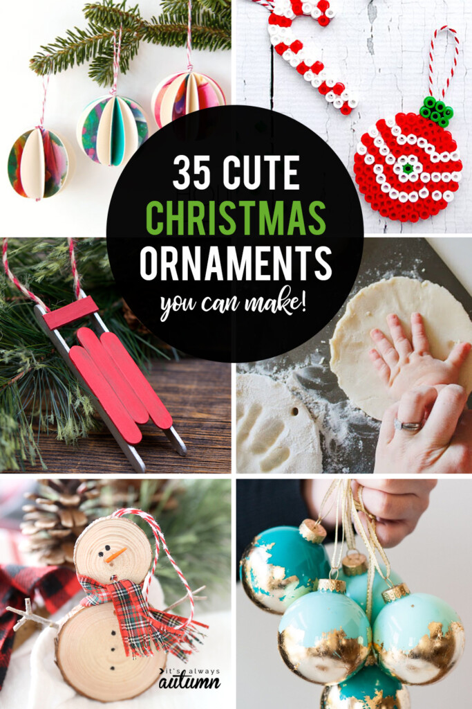 35 Beautiful DIY Handmade Christmas Ornaments It s Always Autumn
