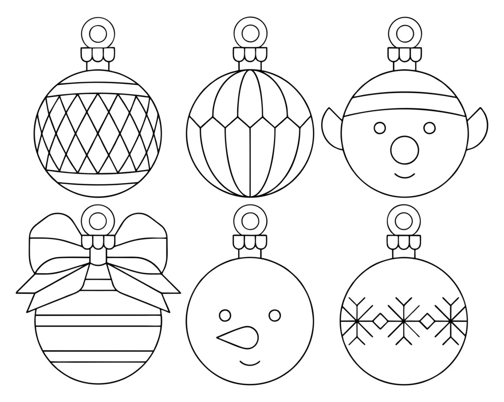 6 Best Free Printable Christmas Shapes Template Printablee