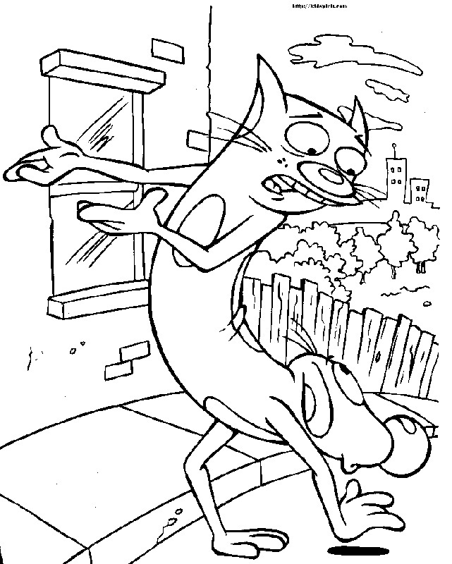 90s Nickelodeon Printable Coloring Pages