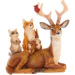 Brown Woodland Animals Ornament 10 Liked On Polyvore Featuring Home