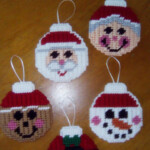 Canvas Crafts Free Printable Plastic Canvas Christmas Ornament Patterns