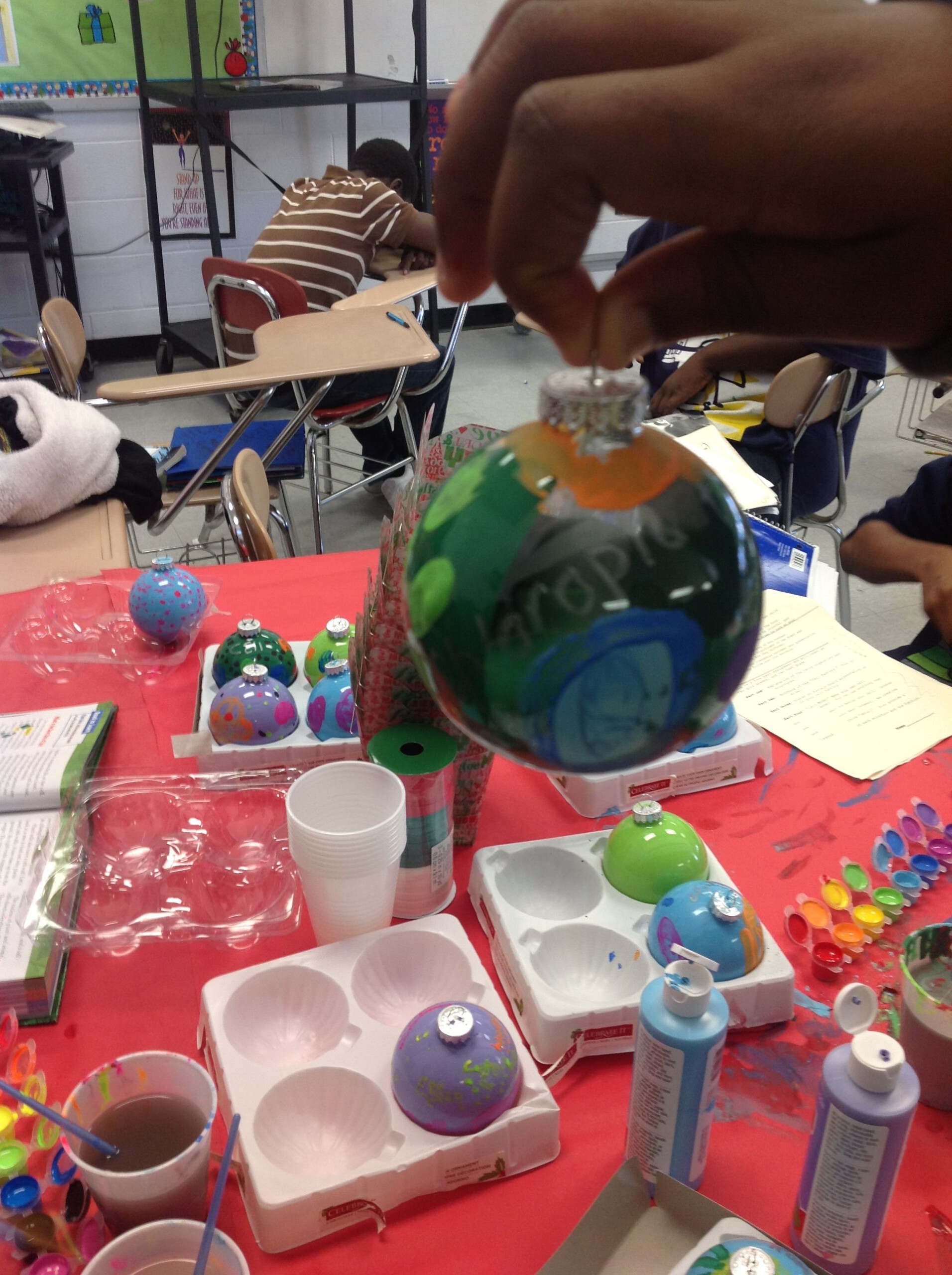 Cell Ornaments Cool Idea For Day Of Christmas Dismissal Classroom 