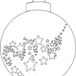 Christmas Ball Ornaments Coloring Pages Holidays Coloring Pages