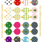 Christmas Decoration Printables Free