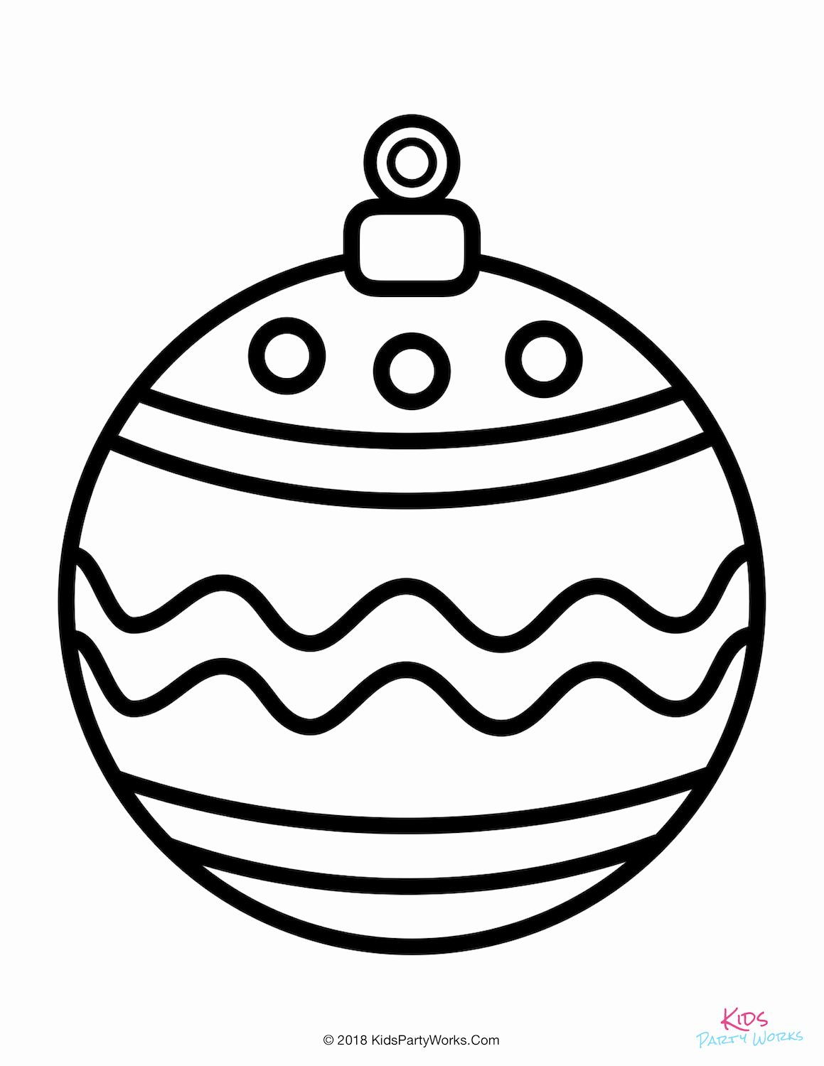 Christmas Ornament Coloring Pages Printable Christmas Coloring Pages