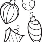 Christmas Ornament Coloring Pages Tulamama