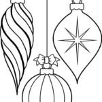 Christmas Ornament Coloring Pages Tulamama