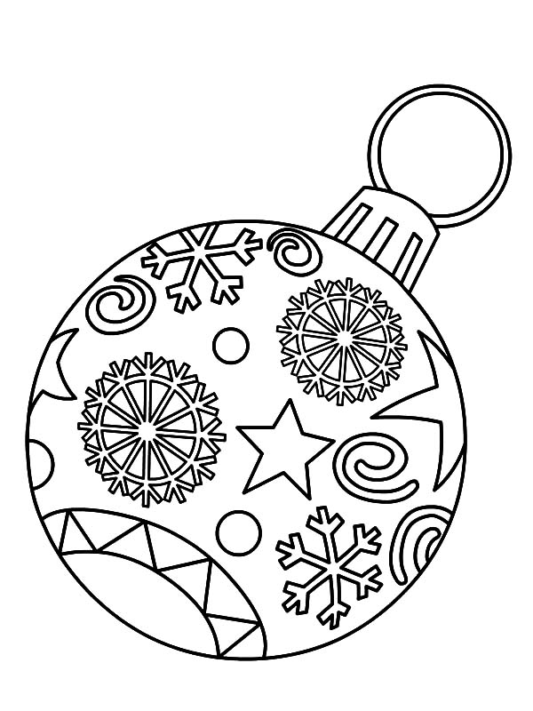 Christmas Ornament Drawing At GetDrawings Free Download