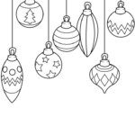 Christmas Ornaments Coloring Page Free Printable Coloring Pages