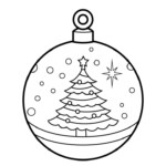 Christmas Ornaments To Print Printable Paper Christmas Ornament Te