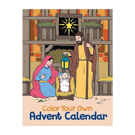 COLOR YOUR OWN ADVENT CALENDAR EWTN Religious Catalogue