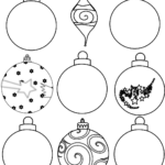 Colour And Design Your Own Christmas Ornaments Printables In The Playroom