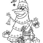 Cool Frozen Disney Christmas Coloring Pages 2022 CFJ Blog