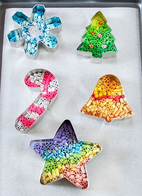 Designed By Lennis Rodriguez Melty Bead Ornaments Are Fun And Easy To