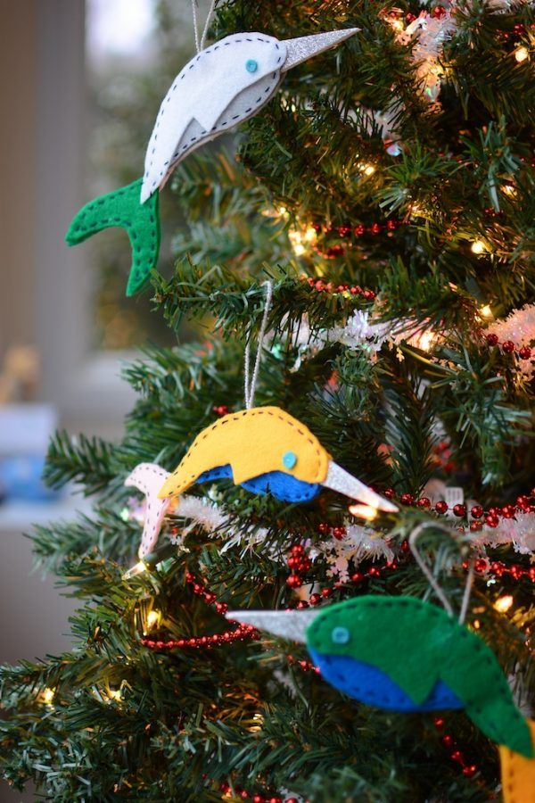 DIY Narwhal Ornament Living On Grace