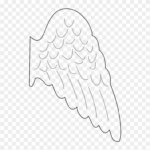 Download The Wings Of An Angel Printable Angel Wing Template Clipart