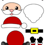 Easy To Make Santa Claus Craft With Free Templates With Images