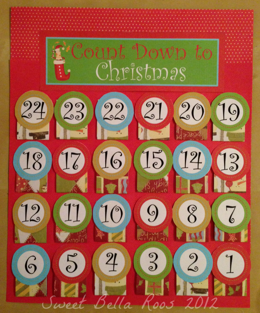 Free Advent Calendar Printable Sweet Bella Roos Printable Advent 