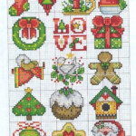 Free Charts Cross Stitch Patterns Christmas Cross Stitch Christmas