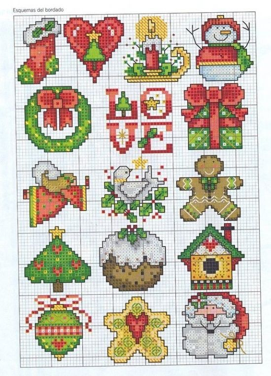 Free Charts Cross Stitch Patterns Christmas Cross Stitch Christmas