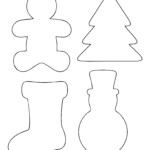 Free Christmas Shapes Templates Printable Printable Form Templates