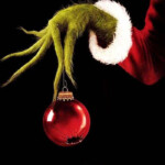 Free Clipart Grinch Holding Ornament Outline 20 Free Cliparts