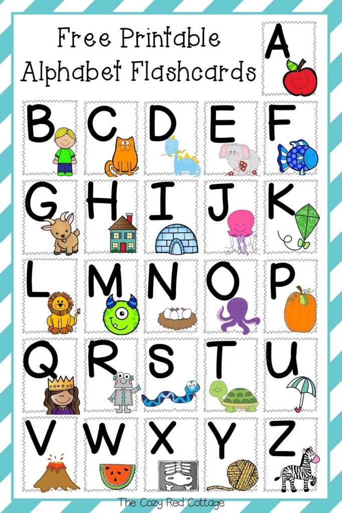 Free Printable Alphabet Flash Cards Free Printable