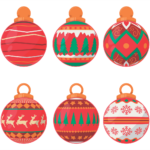 Free Printable Christmas Ornament Clipart Printable Form Templates