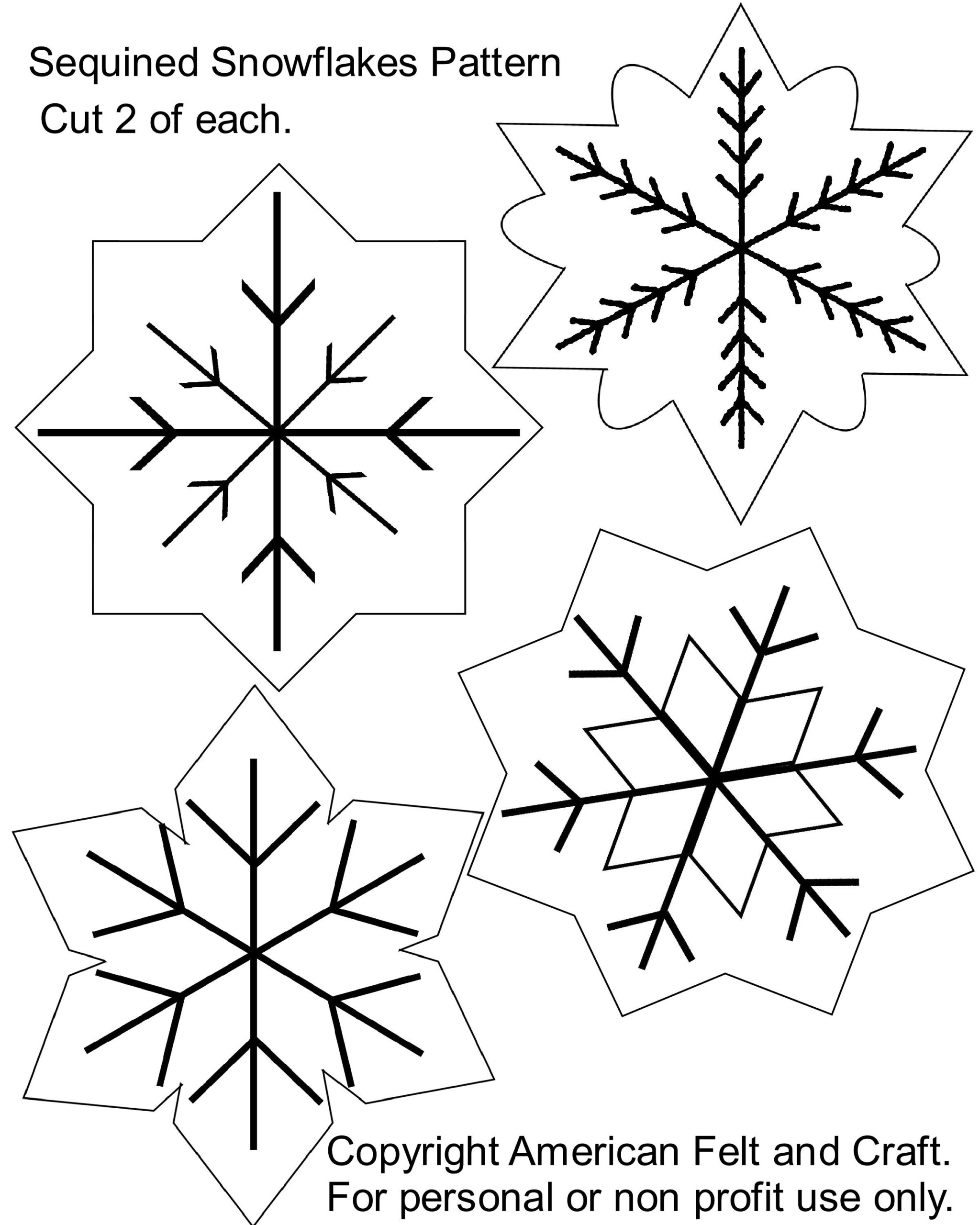 Free Printable Felt Christmas Ornament Patterns Free Printable