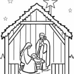 Free Printable Nativity Scene Template Printable Free Templates