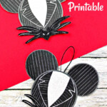 Free Printable Nightmare Before Christmas DIY Jack Skellington