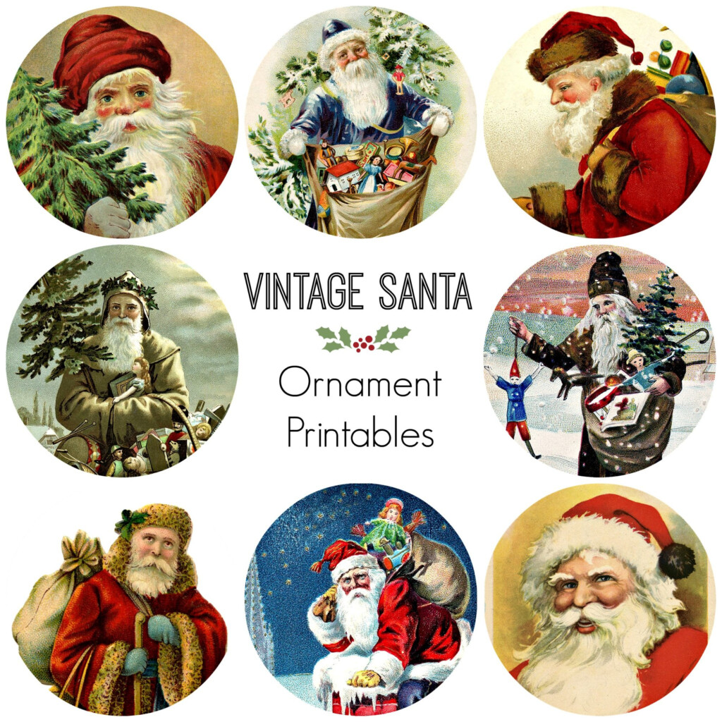 Free Printable Vintage Christmas Pictures Printable Free Templates 