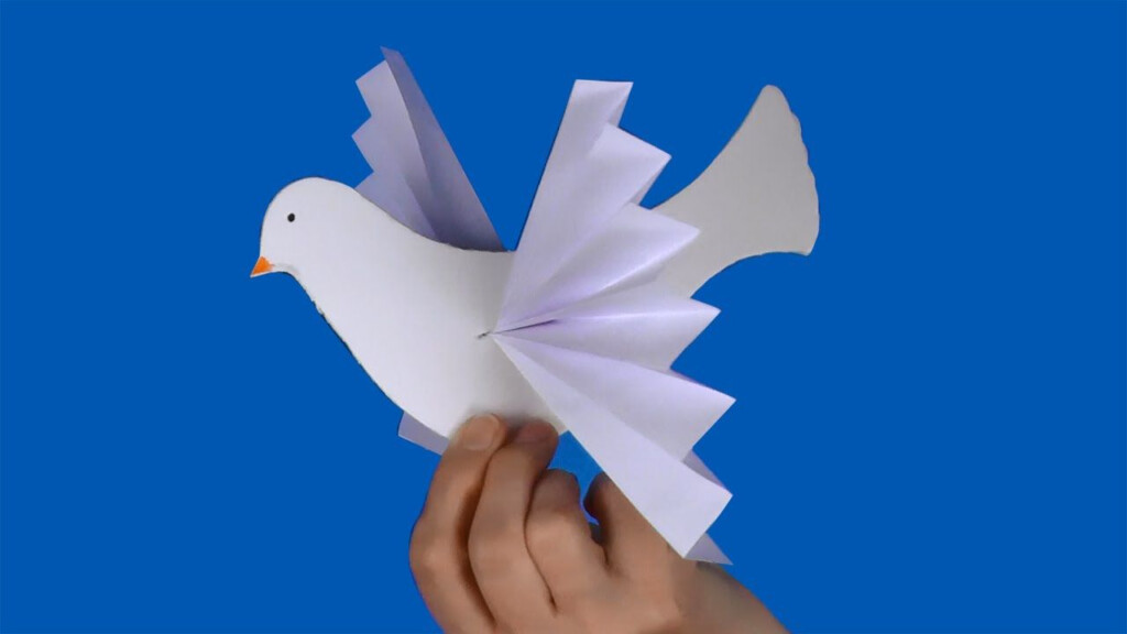 How To Make Paper Doves Google Search Peace Crafts Advent Crafts 