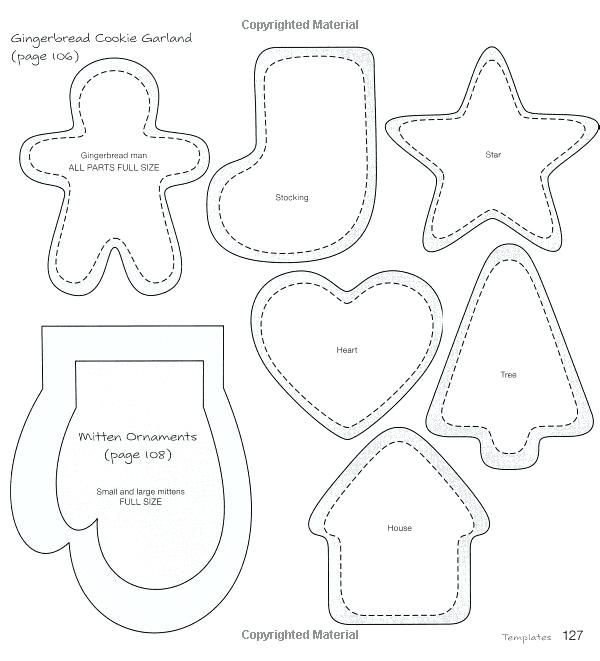 Image Result For Felt Ornament Patterns Decorazioni Natale Fai Da Te