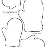 Image Result For Mittens Printable Christmas Ornament Template Felt