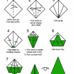 Mer Mag Christmas Origami De Natal Origami Arvore De Natal