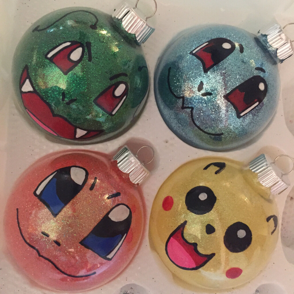 New Pokemon Ornaments I Just Added To My Shop Etsy shop 