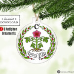 O Antiphons 7 Printable Christmas Ornaments Catholic Printable
