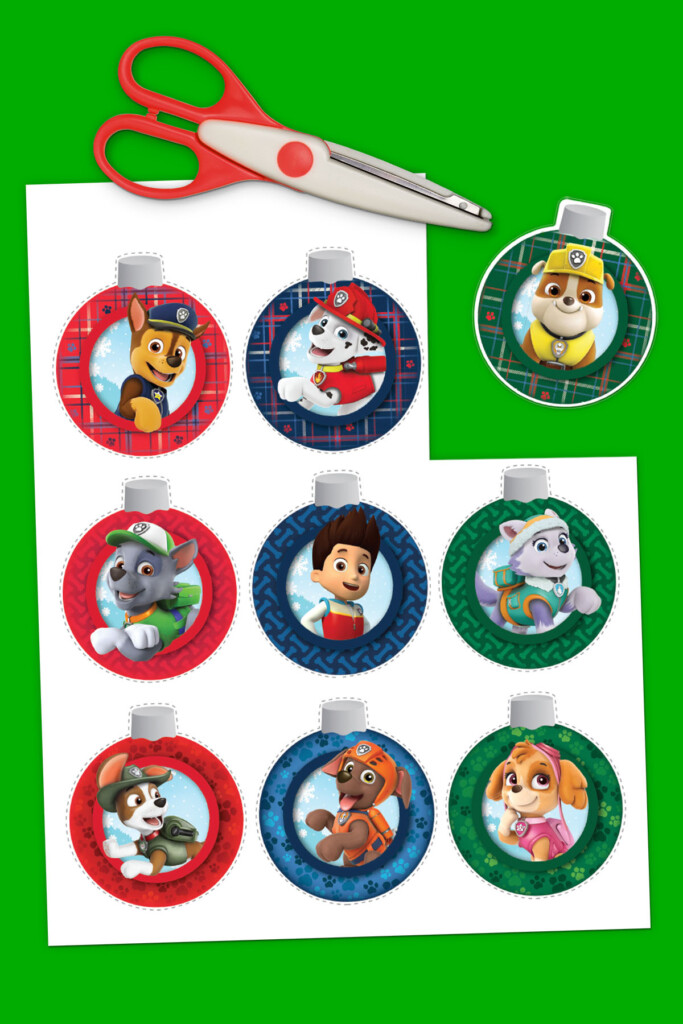 PAW Patrol Christmas Ornaments Nickelodeon Parents