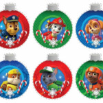 Paw Patrol Free Printable Christmas Ornaments Oh My Fiesta In English