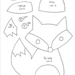 PDF Pattern For Felt Fox Mod les D animaux En Feutre D corations De