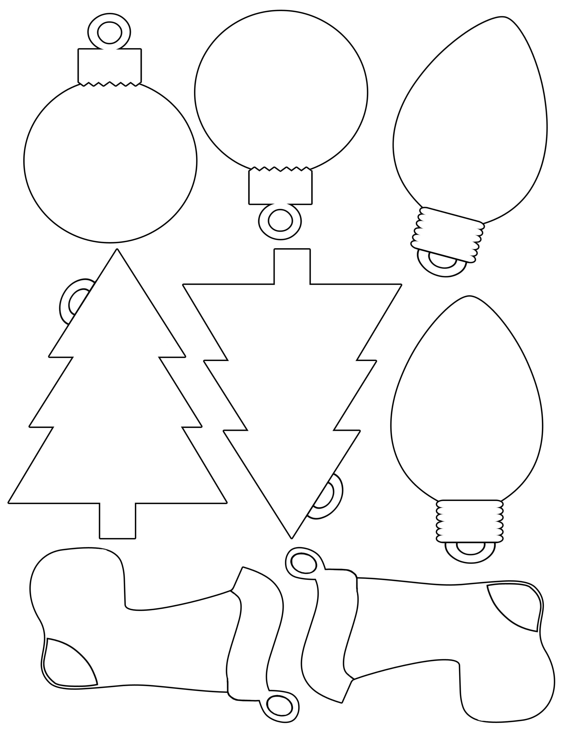 Pin By Ionka Stoianova On Christmas Ornament Template 