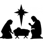 Pin By Latisha Peltier On Presepios Nativity Silhouette Nativity