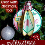 Place Value 3D Christmas Ornament Christmas Math Math Projects